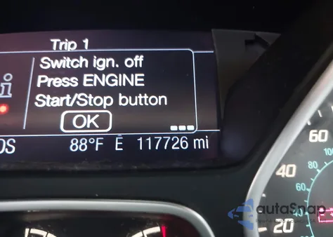 2013 Ford Focus Titanium z USA, uszkodzony, nr VIN 1FADP3J26DL116585